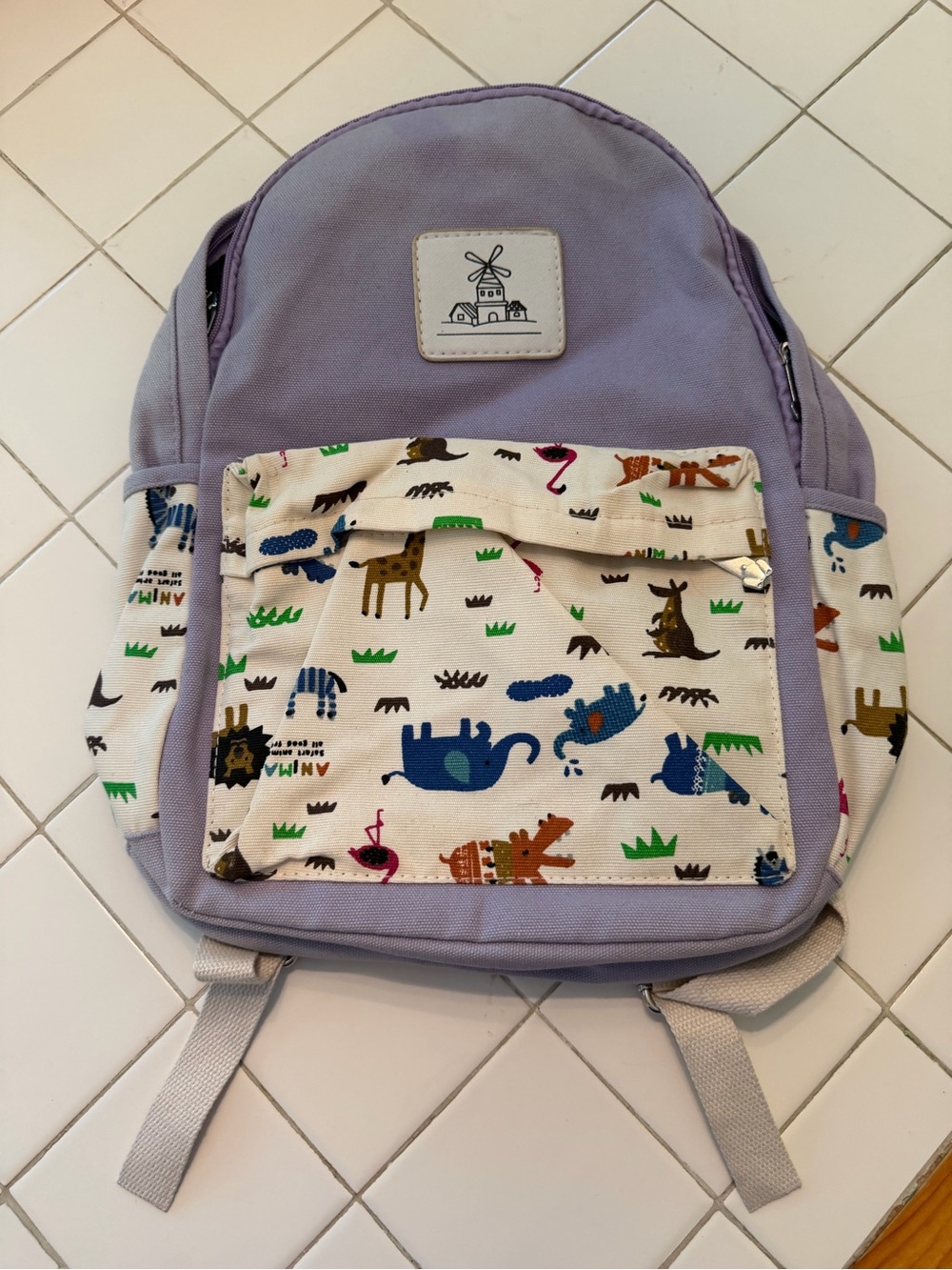 Kids Animal Backpack windmill school travel bag holder lion elephant gifts work